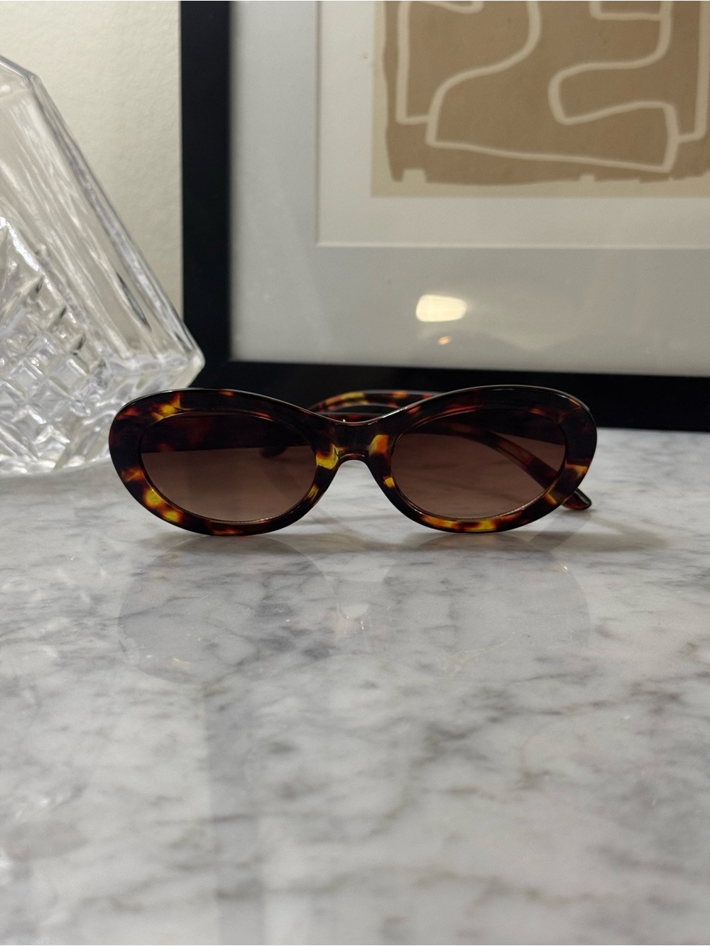 Charly Therapy Diana Sunglasses in Tortoise